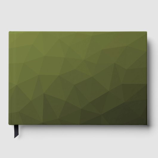 geometrisches Muster der Artenrochen Gästebuch (Vorderseite)