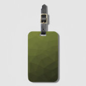 geometrisches Muster der Artenrochen Gepäckanhänger (Vorderseite Vertikal)