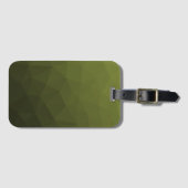 geometrisches Muster der Artenrochen Gepäckanhänger (Vorderseite (Horizontal))