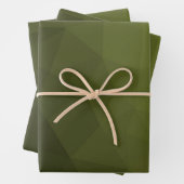 geometrisches Muster der Artenrochen Geschenkpapier Set (Beispiel)