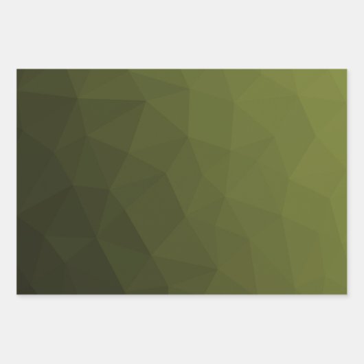 geometrisches Muster der Artenrochen Geschenkpapier Set (Vorderseite)