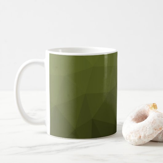 geometrisches Muster der Artenrochen Kaffeetasse (Mit Donut)