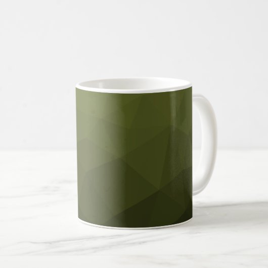 geometrisches Muster der Artenrochen Kaffeetasse (VorderseiteRechts)