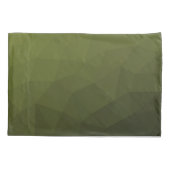 geometrisches Muster der Artenrochen Kissenbezug (Rückseite)