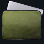 geometrisches Muster der Artenrochen Laptopschutzhülle<br><div class="desc">Army grüne Gefälle geometrische Maschenmuster dreiecke ombre. Army green dunkelolivhue für Soldatengeschirr,  Camouflage. Es imitiert natürliche militärische Landschaften,  Widerstandskraft,  Ausdauer,  Widerstandskraft. Erdige Untertöne verbinden sich mit der Natur,  Erdung. Symbolisiert militärisches Vermächtnis,  Nutzen im Freien.</div>