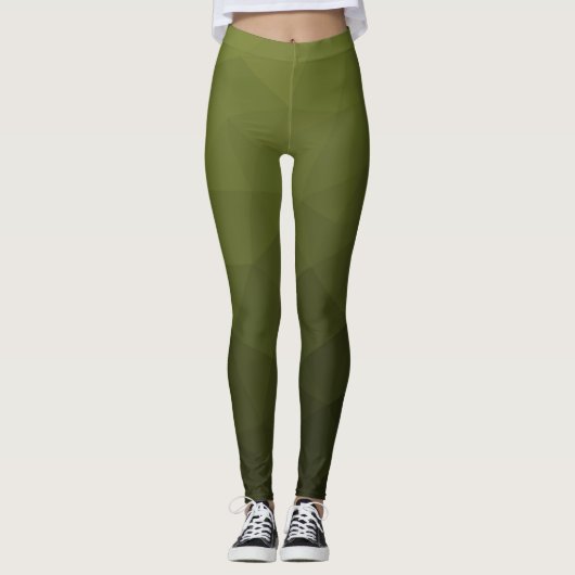 geometrisches Muster der Artenrochen Leggings (Vorderseite)