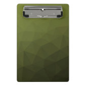 geometrisches Muster der Artenrochen Mini Klemmbrett (Vorderseite)