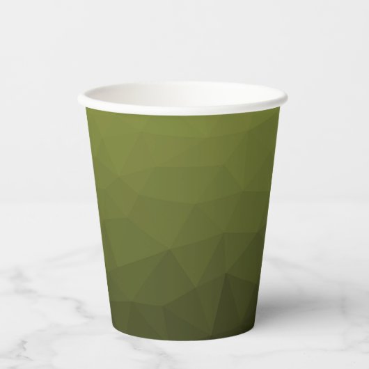 geometrisches Muster der Artenrochen Pappbecher (Vorderseite)