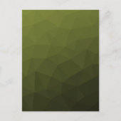 geometrisches Muster der Artenrochen Postkarte (Vorderseite)