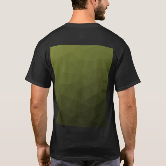 geometrisches Muster der Artenrochen T-Shirt (Rückseite)
