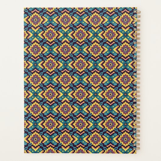 Geometrisches Muster der Azteken Planer (Rückseite)