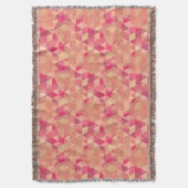 Geometrisches Muster der Blume Decke (Vorderseite Vertikal)