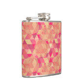 Geometrisches Muster der Blume Flachmann (Rechts)