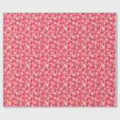 geometrisches Muster der Blume Geschenkpapier (Flach)