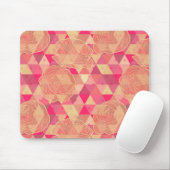 Geometrisches Muster der Blume Mousepad (Mit Mouse)