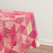 Geometrisches Muster der Blume Tischdecke (Beispiel)