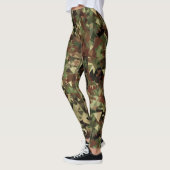 Geometrisches Muster der Camouflage Leggings (Links)