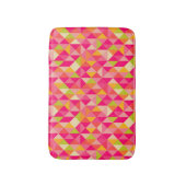 Geometrisches Muster der Dreiecke Badematte (Vorderseite Vertikal)