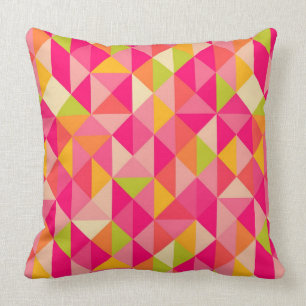 Geometrisches Muster der Dreiecke Kissen