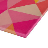 Geometrisches Muster der Dreiecke Schneidebrett (Ecke)