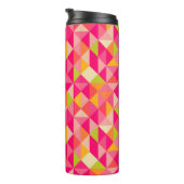 Geometrisches Muster der Dreiecke Thermosbecher (Nach rechts gedreht)