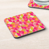 Geometrisches Muster der Dreiecke Untersetzer (Linke Seite)