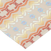 geometrisches Muster der ethnischen bogemian Art Tischdecke (Schrägansicht)