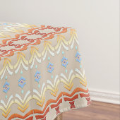 geometrisches Muster der ethnischen bogemian Art Tischdecke (Beispiel)