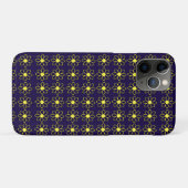 Geometrisches Muster der Gelben Daisy-Blume Case-Mate iPhone Hülle (Rückseite (Horizontal))