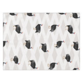 Geometrisches Muster der Guinea Tischdecke (Vorderseite (Horizontal))