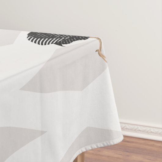 Geometrisches Muster der Guinea Tischdecke (Beispiel)