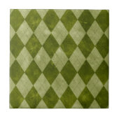 Geometrisches Muster der klassischen Mossy Green R Fliese (Vorderseite)