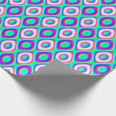Geometrisches Muster der Quantenphysik Geschenkpapier (Ecke)