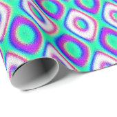 Geometrisches Muster der Quantenphysik Geschenkpapier (Rolleneckpunkt)