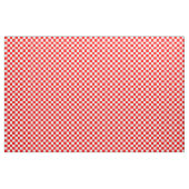 Geometrisches Muster der roten Schachbretter Stoff (Fat Quarter (45,7 x 55,9 cm))