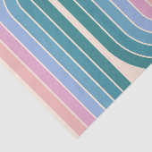 Geometrisches Muster der Streifen im Retro-Stil de Seidenpapier (Ausschnitt)