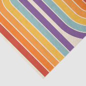 Geometrisches Muster der Streifen im Retro-Stil de Seidenpapier (Ausschnitt)