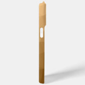 Geometrisches Muster des Braunen Ober-Farbverlaufs Case-Mate iPhone Hülle (Rückseite / Rechts)