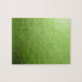 geometrisches Muster des Gefälles im Grünen Puzzle (Horizontal)