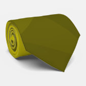 geometrisches Muster des gelben Farbverlaufs Krawatte (Gerollt)