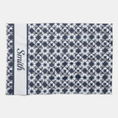 Geometrisches Muster des Kaleidoskops Geschirrtuch (Horizontal)