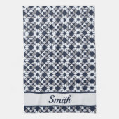 Geometrisches Muster des Kaleidoskops Geschirrtuch (Vertikal)