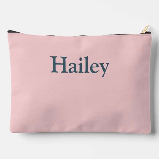 geometrisches Muster des Kaleidoskops, rosa Zubehörtasche (Rückseite)