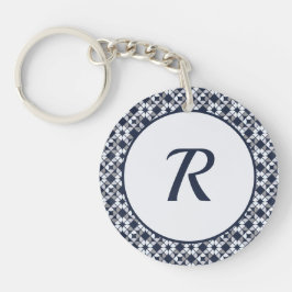 Geometrisches Muster des Kaleidoskops Schlüsselanhänger