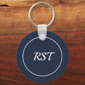 Geometrisches Muster des Kaleidoskops Schlüsselanhänger (Rückseite)