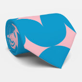 Geometrisches Muster des mittleren Jahrhunderts in Krawatte (Gerollt)