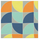 Geometrisches Muster des modernen Mittelzentrums Stoff (Nahaufnahme)