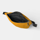 geometrisches Muster des Orangengrades Bauchtasche (Offen)