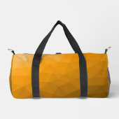 geometrisches Muster des Orangengrades Duffle Bag (Vorderseite)