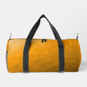 geometrisches Muster des Orangengrades Duffle Bag (Rückseite)